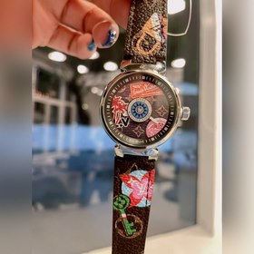 LV Louis Vuitton Классическая модель с уникальным ремешком с прин