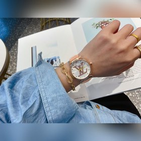 Lv Луис Элегантные женские часы Стильный и лаконичный дизайн, мо