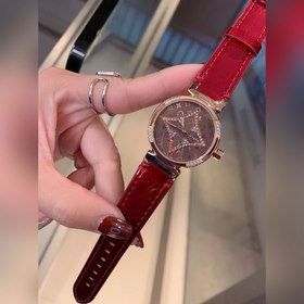 LV Louis Vuitton кварцевые часы для женщин Очень популярны среди 