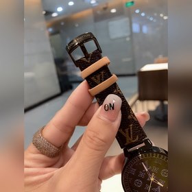 Lv Луис Корпус из нержавеющей стали Узор Луис Элегантные женские