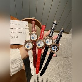 LV Louis Vuitton Tambour Monogram Bijou Циферблат молочно-белог