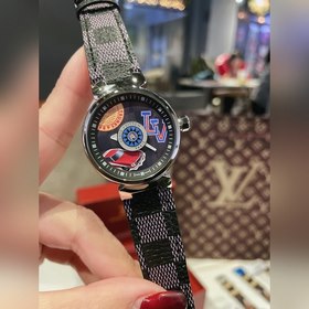 LV Louis Vuitton Классическая модель с уникальным ремешком с прин