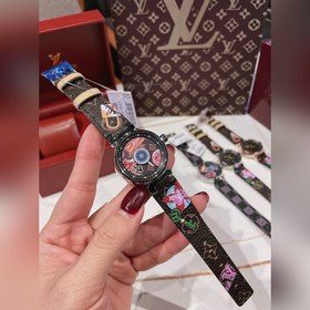 LV Louis Vuitton Классическая модель с уникальным ремешком с прин
