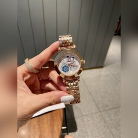 LV Louis Vuitton Tambour Monogram Bijou Циферблат молочно-белог