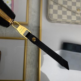 Классический кошелек LV, модель M61864, черный Классический коше