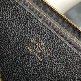 Классический кошелек LV, модель M61864, черный Классический коше