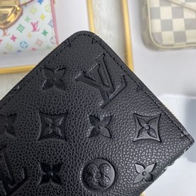 Классический кошелек LV, модель M61864, черный Классический коше
