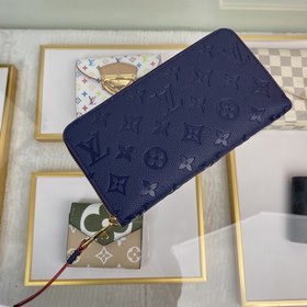 Классический кошелек LV, модель M62121, синий  Классический коше