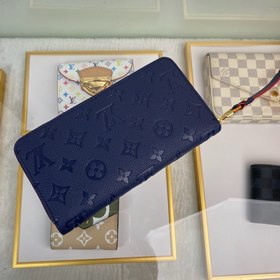 Классический кошелек LV, модель M62121, синий  Классический коше