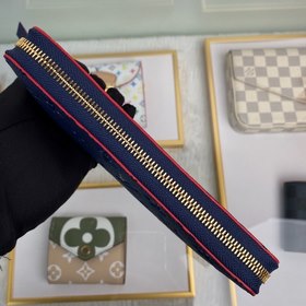 Классический кошелек LV, модель M62121, синий  Классический коше