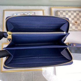 Классический кошелек LV, модель M62121, синий  Классический коше