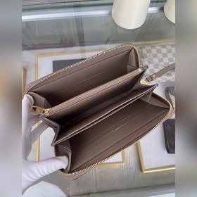 LV Классический кошелек, модель M60571, цвет абрикосовый  Класси