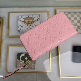 Классический кошелек LV, модель M64090, розовый  Классический ко