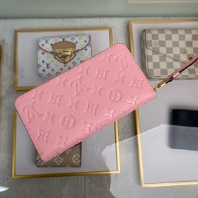 Классический кошелек LV, модель M64090, розовый  Классический ко