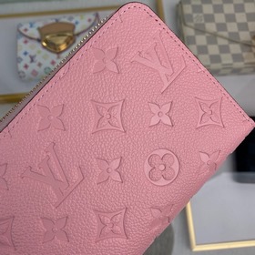 Классический кошелек LV, модель M64090, розовый  Классический ко