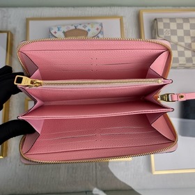 Классический кошелек LV, модель M64090, розовый  Классический ко