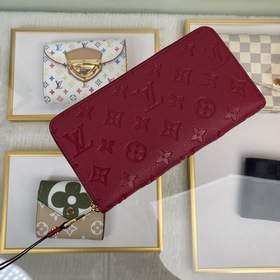 LV Классический кошелек, модель M63691, пурпурный Классический к