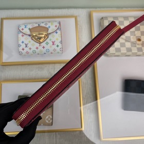 LV Классический кошелек, модель M63691, пурпурный Классический к