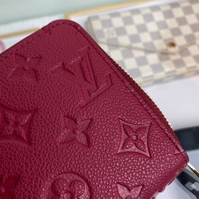 LV Классический кошелек, модель M63691, пурпурный Классический к