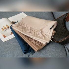 MaxMara Классический шарф из чистой шерсти Классический однотонны