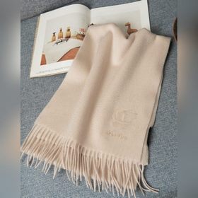 MaxMara Классический шарф из чистой шерсти Классический однотонны