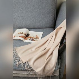 MaxMara Классический шарф из чистой шерсти Классический однотонны