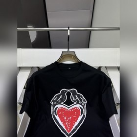 McQueen, модель для пар, модная футболка с круглым вырезом и коро