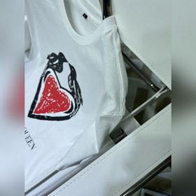 McQueen, модель для пар, модная футболка с круглым вырезом и коро