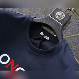 Moncler Короткий рукав с круглым вырезом Эта модель мужской фут