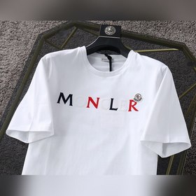 Moncler Короткий рукав с круглым вырезом Эта модель мужской фут