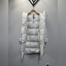 Moncler &nbsp;Длинная куртка из лисьего меха с двумя карманам
