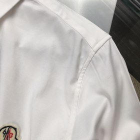Moncler Рубашка с коротким рукавом и принтом по всей длине Новая