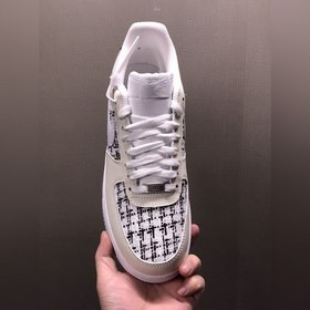Nk Air Force 107 Low Бежевые кроссовки в стиле Air Force 1 с низк