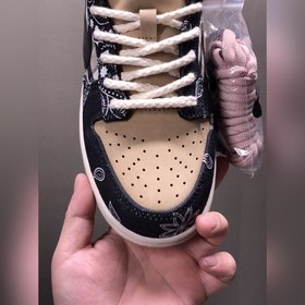 NIKE Travis Scott x NK SB Dunk Low Cashew Flower TS совместная ог