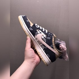 NIKE Travis Scott x NK SB Dunk Low Cashew Flower TS совместная ог