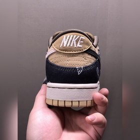 NIKE Travis Scott x NK SB Dunk Low Cashew Flower TS совместная ог