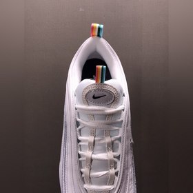 Nk Air Max 97 SE Nike Bullet Rainbow Color Air Cushion Running Sh