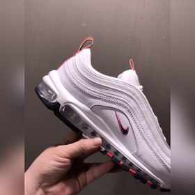 Nk Air Max 97 SE Nike Bullet Rainbow Color Air Cushion Running Sh