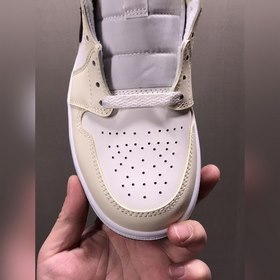 Air Jordan 1 Mid AJ1 Джо 1 Молочно-белый баскетбольные кроссовки 