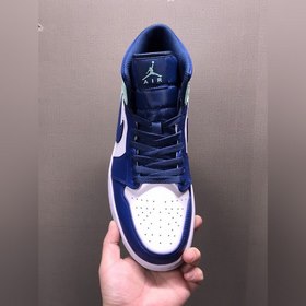 Air Jordan 1 Mid AJ1 Джо 1 Баскетбольные кроссовки 554724-413 Раз