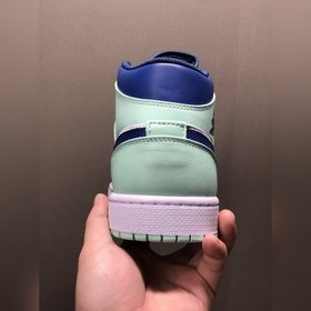 Air Jordan 1 Mid AJ1 Джо 1 Баскетбольные кроссовки 554724-413 Раз