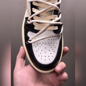 Связанные шнурки в стиле Off-White, Nike Air Jordan 1 Low «Chicag