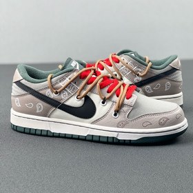 Nike Dunk Low Retro Деконструкция Коричневый Верхняя часть обуви 