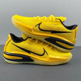 Nike Air Zoom G.T. Cut Низкие баскетбольные кроссовки Черно-желт