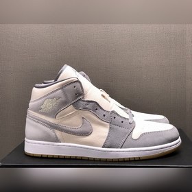 Air Jordan 1 Mid AJ1 Джо 1 Кокосовый цвет Средние баскетбольные к
