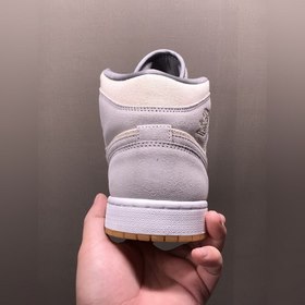 Air Jordan 1 Mid AJ1 Джо 1 Кокосовый цвет Средние баскетбольные к