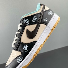 Nike Dunk Low Cashew Black Цветовая гамма Корпус обуви выполнен в