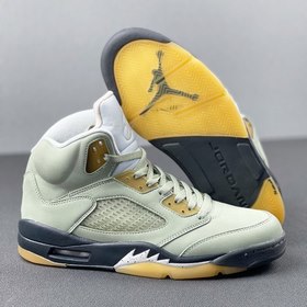 Air Jordan 5 «Jade Horizon» Цветовая гамма «матча и сакура»  Ра