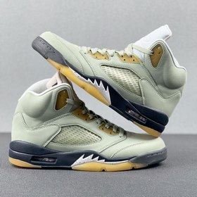 Air Jordan 5 «Jade Horizon» Цветовая гамма «матча и сакура»  Ра