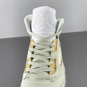 Air Jordan 5 «Jade Horizon» Цветовая гамма «матча и сакура»  Ра
